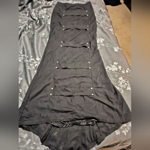 Lip Service Mesh Maxi Skirt